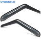 VioletLisa 4pcs Window Visors Sun/Rain Guard for 97-01 Honda CR-V Side Window Deflectors Visor