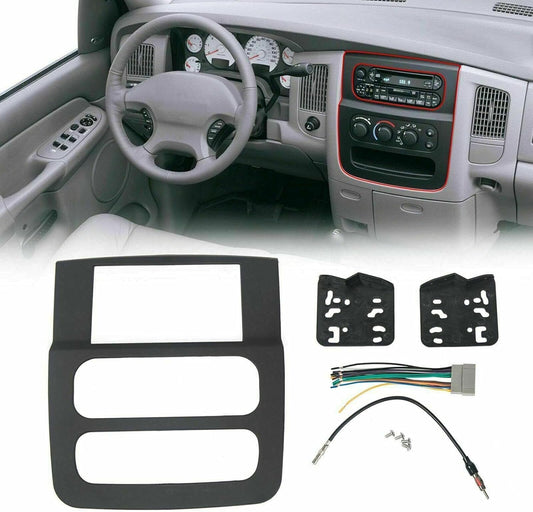 VioletLisa New Replacements Car Stereo Double Din Installation Dash Kit BAPQ00009