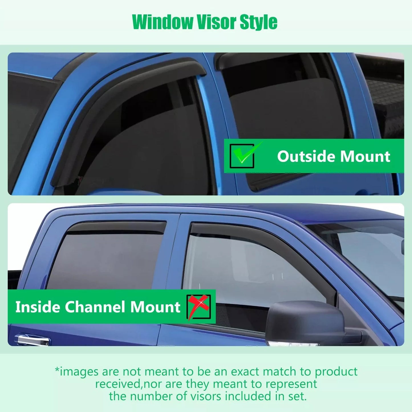 VioletLisa For 96-00 Honda Civic 2DR Coupe Mugen Style 3D Wavy Black Tinted Window Visor