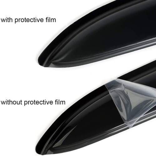 VioletLisa Fits 02-09 Dodge Ram 1500 2500 Regular/Standard Cab Acrylic Window Visors 2PC