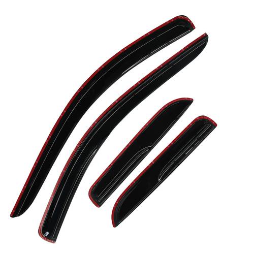 VioletLisa 4pcs Shade Vent Window Visors Fit 02-08 Ram 1500 03-09 2500/3500 Quad/Crew Cab