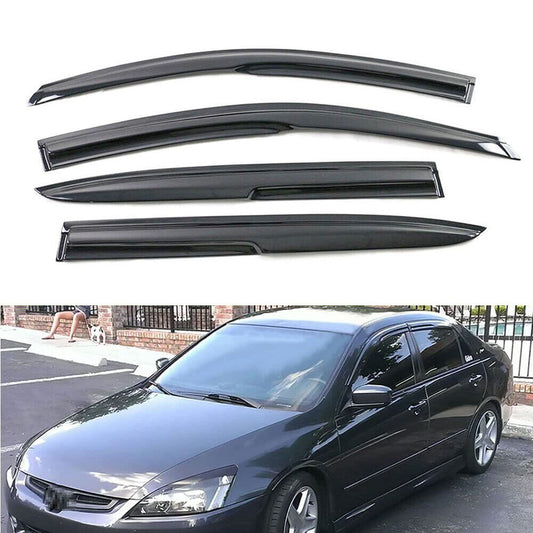 VioletLisa For 1998-2002 Honda Accord Sedan Window Visor Sun Rain Deflector Guard 4PCS Set